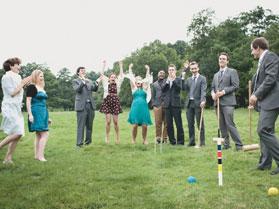 animation mariage adultes croquet